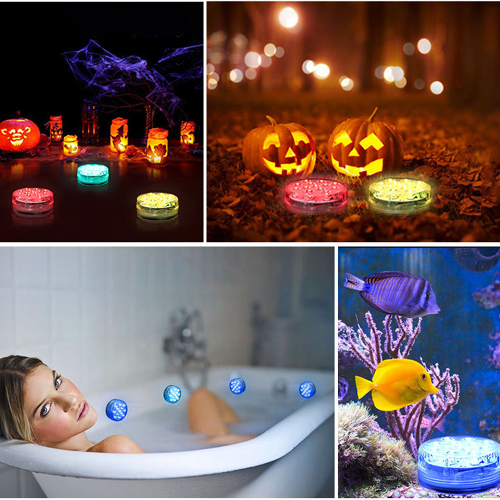 Unterwasser Led Licht Mit Fernbedienung – Rgb Multicolor Poolbeleuchtung Für Badezimmer Und Teiche