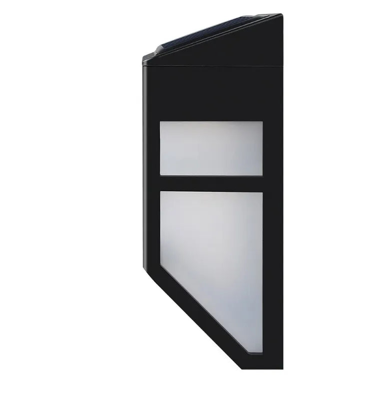 Solar Wandleuchte Mit LED – Moderne Außenbeleuchtung Für Garten Und Terrasse, Wandlampen