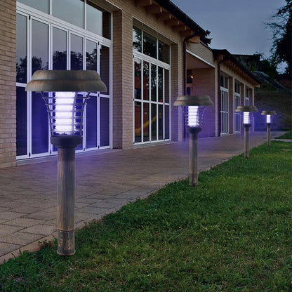 Solar Gartenleuchte Mit Insektenvertreiber - LED Outdoor Lampe für Terrasse Und Garten
