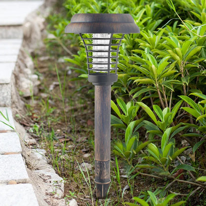 Solar Gartenleuchte Mit Insektenvertreiber - LED Outdoor Lampe für Terrasse Und Garten