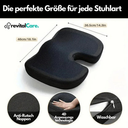 Ergonomisches 4D Komfort Sitzkissen Mit Orthopädischer Unterstützung
