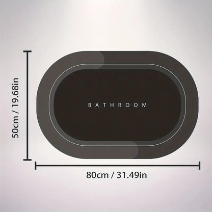 Schnell Trocknende Badezimmer-matte