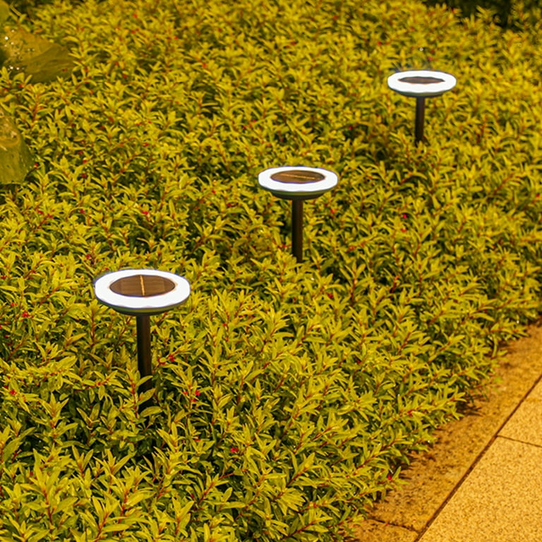 Solar Gartenleuchten Mit Farbwechsel – Led Bodenspots Für Außenbereich Und Garten
