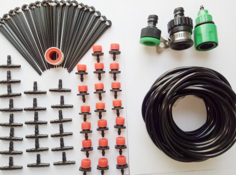 Automatisches Tropfbewässerungssystem für Pflanzen – Komplettes Set für Garten und Balkon