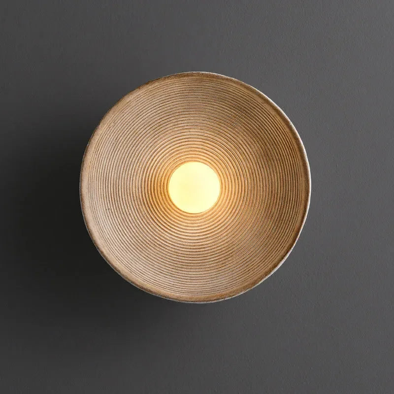 Minimalistische Japanische Wandlampe