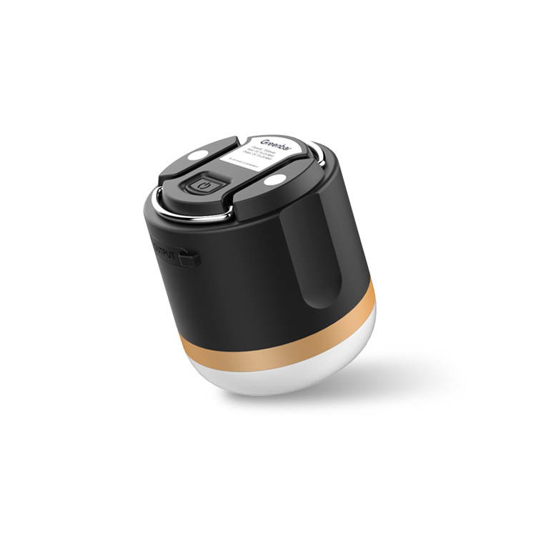 Tragbare LED Campinglampe mit Powerbank – Wiederaufladbar, USB-Anschluss, für Outdoor & Notfälle