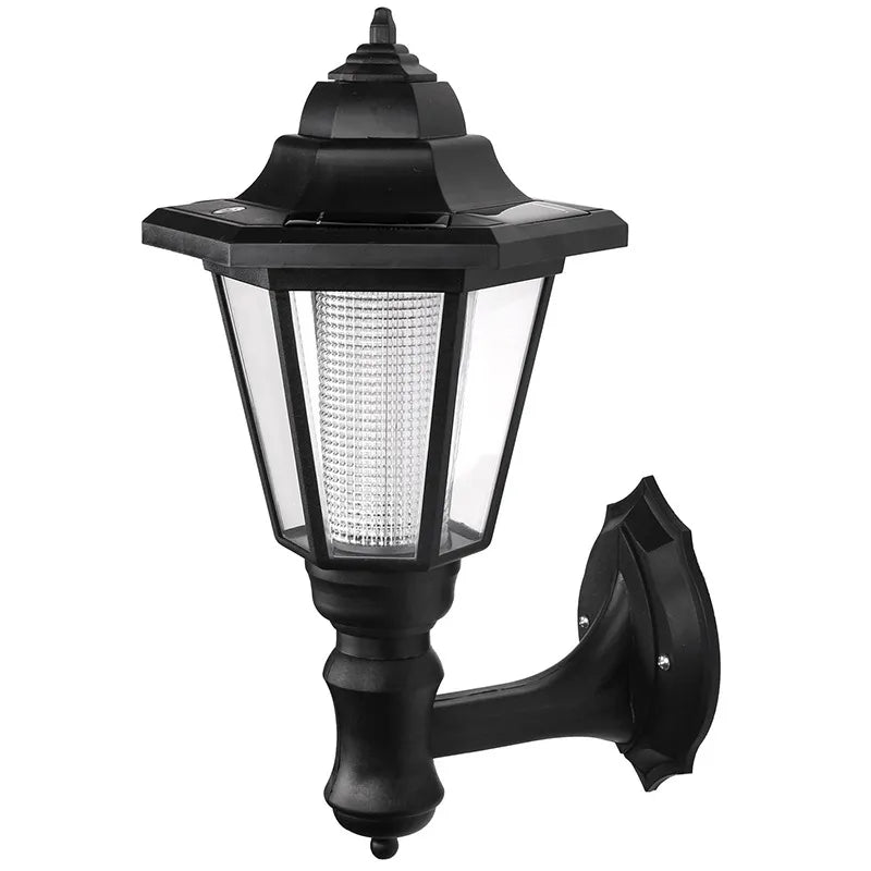 Solar Gartenlaterne Mit LED – Außenbeleuchtung Für Terrasse Und Garten Im Klassischen Lampen-design