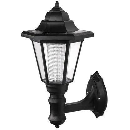 Solar Gartenlaterne Mit LED – Außenbeleuchtung Für Terrasse Und Garten Im Klassischen Lampen-design