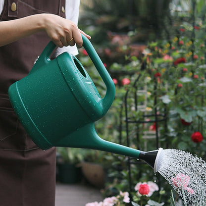 Großvolumige Gießkanne Mit langem Ausguss – Kunststoff Für Gartenpflege