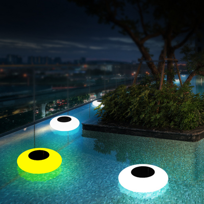 Solar Gartenleuchten Augen-Design – LED Außenbeleuchtung für Garten & Terrasse, wetterfest