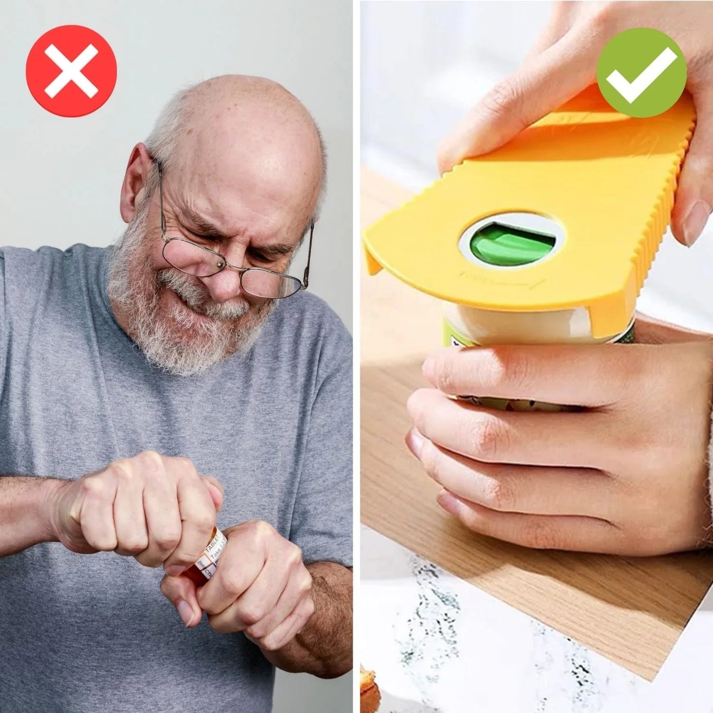 Ergonomischer Flaschenöffner mit Praktischem Griff für Einfache Anwendung