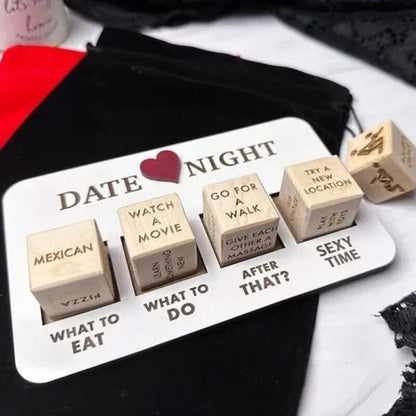Edles Date Night Würfelspiel – Romantische und Verspielte Ideen für Paare