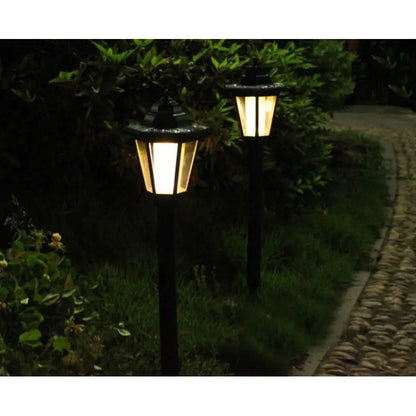 Solar Gartenlaterne Mit LED – Außenbeleuchtung Für Terrasse Und Garten Im Klassischen Lampen-design