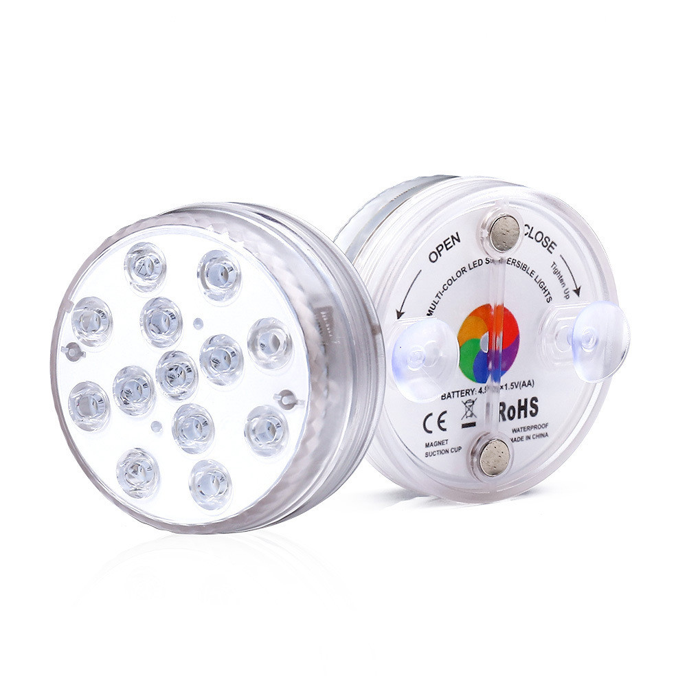 Unterwasser Led Licht Mit Fernbedienung – Rgb Multicolor Poolbeleuchtung Für Badezimmer Und Teiche