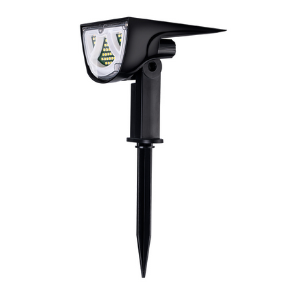 Solar LED Strahler – Außenbeleuchtung mit Solarplatte für Garten und Wege