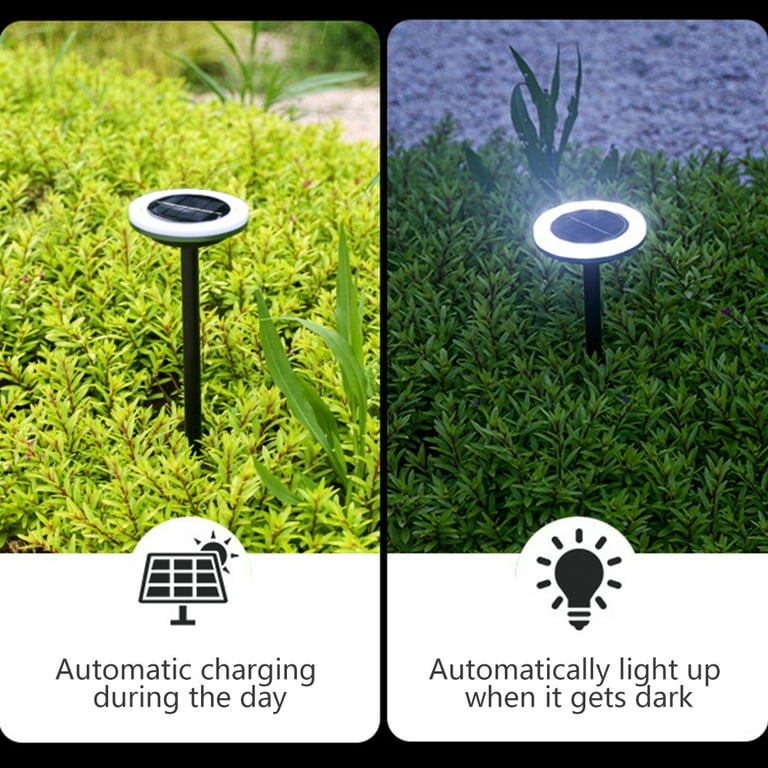 Solar Gartenleuchten Mit Farbwechsel – Led Bodenspots Für Außenbereich Und Garten