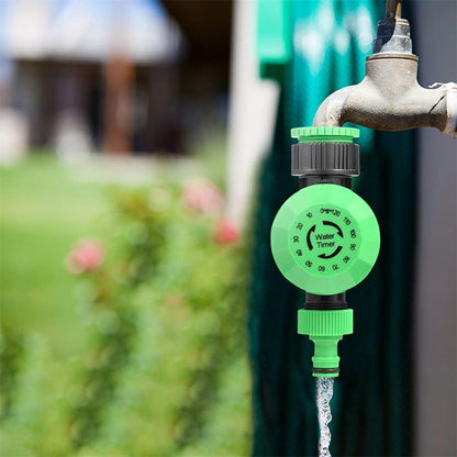 Automatischer Bewässerungs-Timer für Garten – Einstellbare Bewässerungszeit für Pflanzen