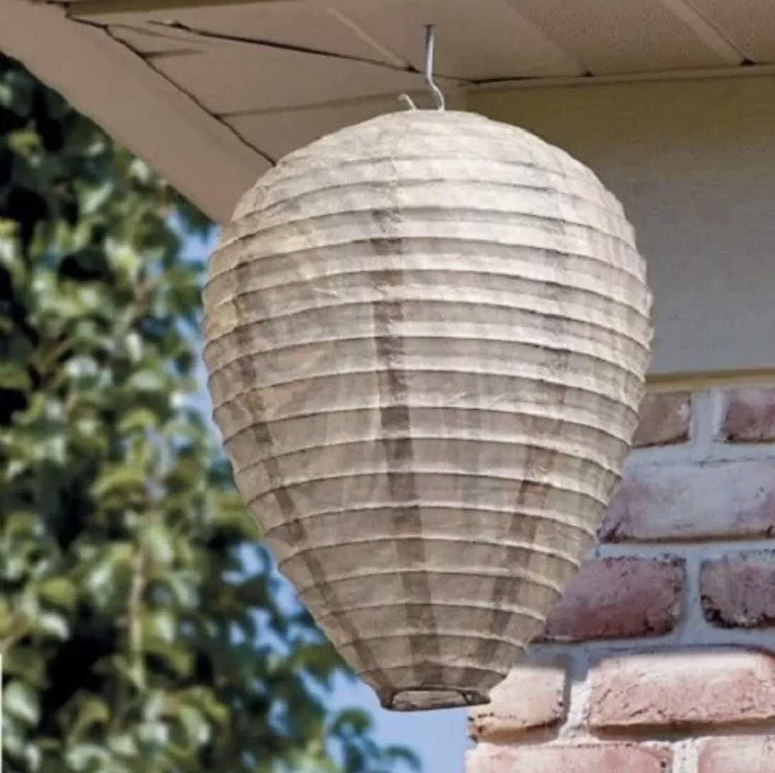 Wespennest Abwehr Lampe – Hängendes Schutznetz gegen Wespen und Insekten