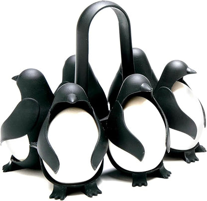 3-in-1 Eierhalter mit Süßem Pinguin Design
