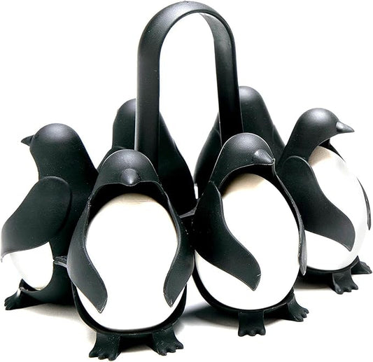 3-in-1 Eierhalter mit Süßem Pinguin Design