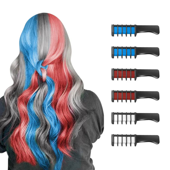 Waschbarer Haarkreide-Stift | Für bunte Akzente im Haar