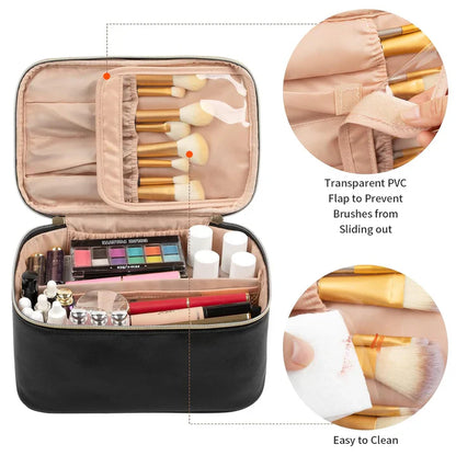 Praktischer Make-Up Organizer Für Reisen | Mit Fächern Und Verteilern