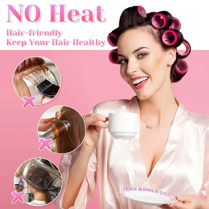 Selbstklebende Haarwickler | Für Voluminöse Und Langanhaltende Locken
