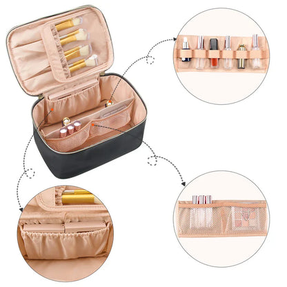 Praktischer Make-Up Organizer Für Reisen | Mit Fächern Und Verteilern