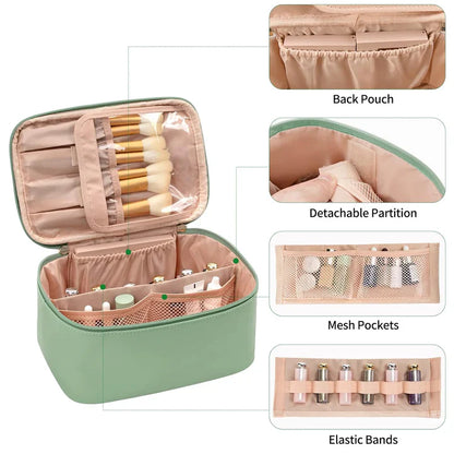 Praktischer Make-Up Organizer Für Reisen | Mit Fächern Und Verteilern