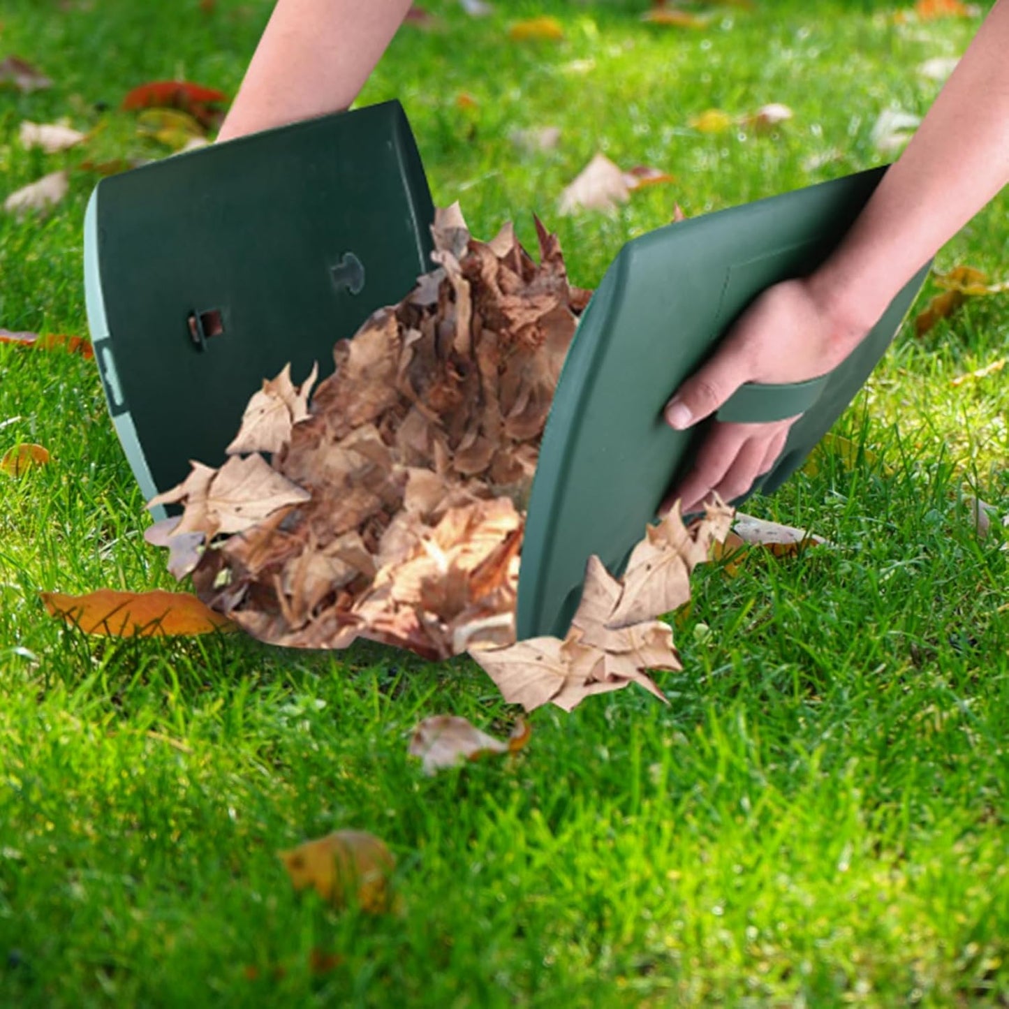 Praktische Garten-Abfallgreifer – Ergonomische Gras- und Laubentsorgung
