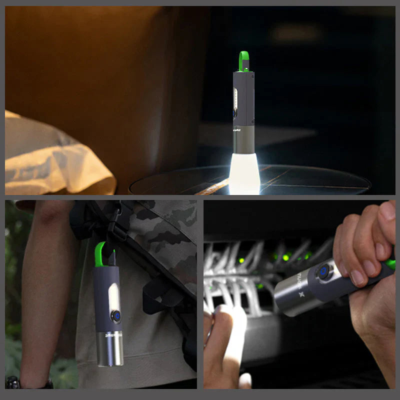Multifunktionale LED-Taschenlampe