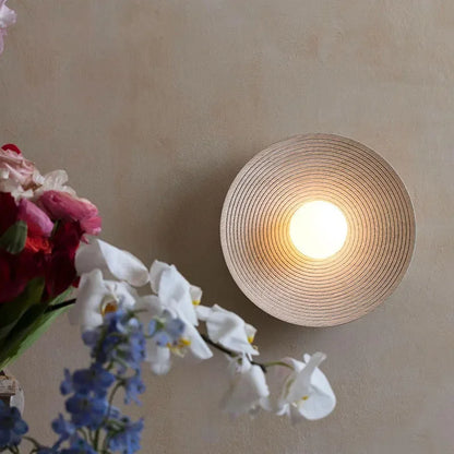 Minimalistische Japanische Wandlampe