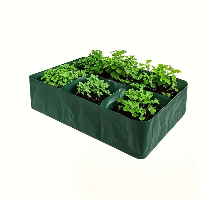 Pflanzsack Mit Mehrfachfächern – Robuste Gartenaufbewahrung Für Pflanzen Und Kräuter