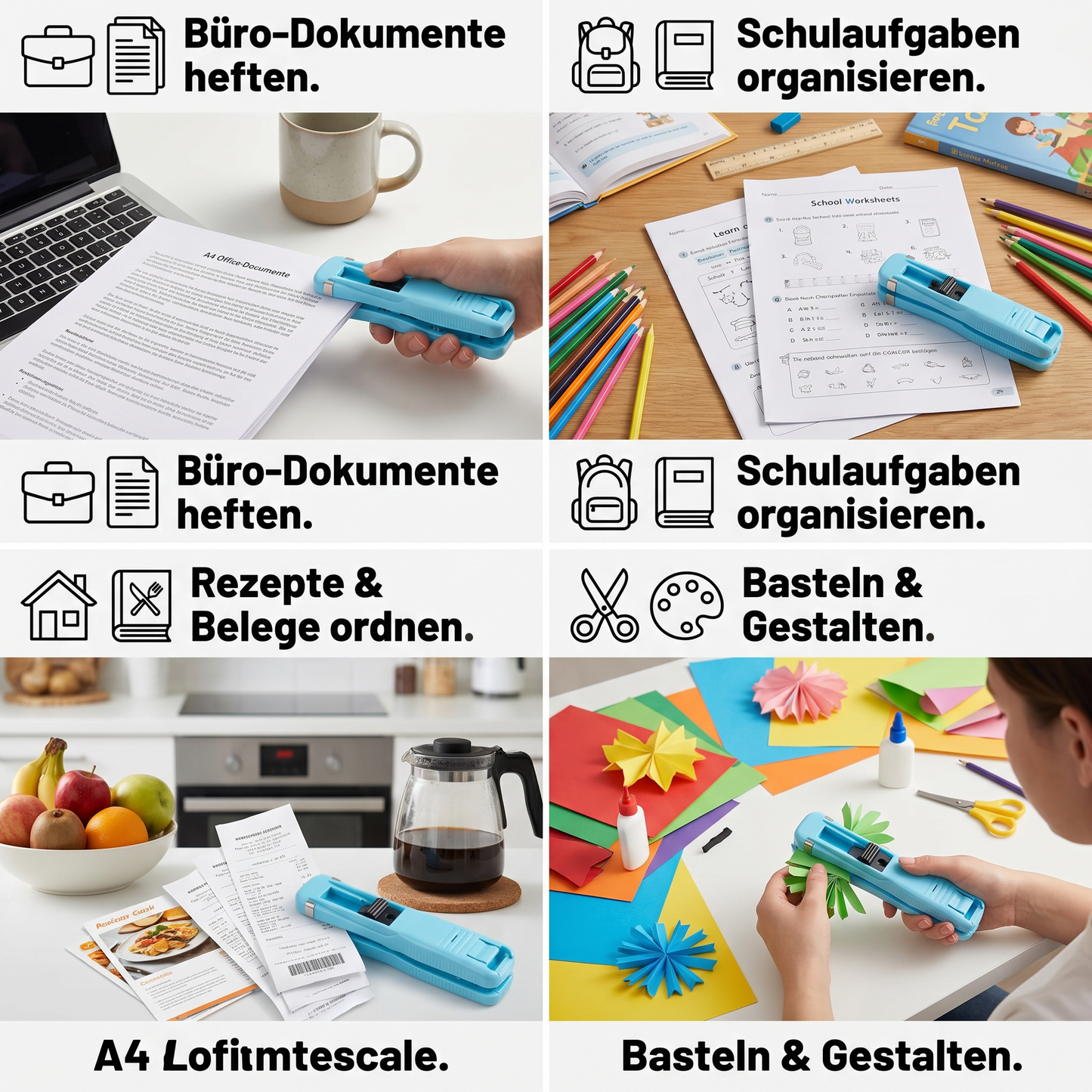 Multifunktionale Papierklemme - Praktischer Helfer für Dokumente und Unterlagen