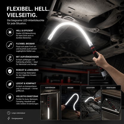 Biegbare LED-Arbeitsleuchte
