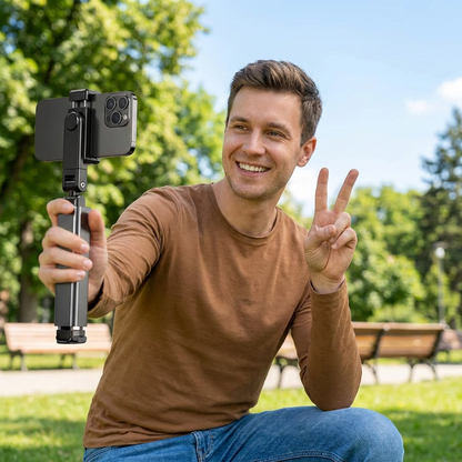 Reise-Handyhalter – faltbarer und verstellbarer Ständer für komfortables Nutzen unterwegs