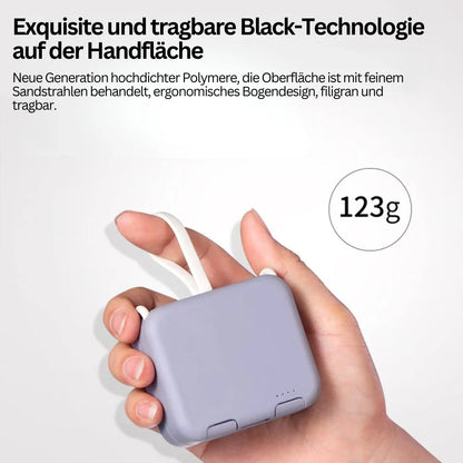 Faltbare Powerbank – Tragbares Notfall Ladegerät für unterwegs