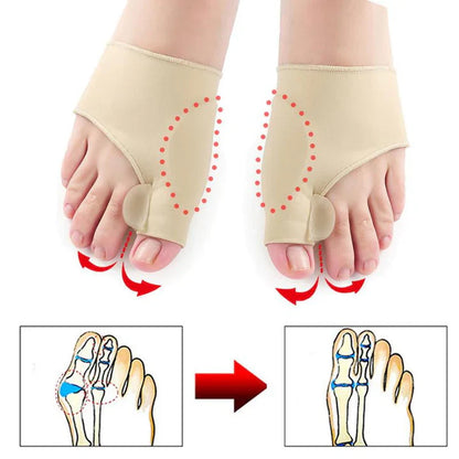 Hallux-Valgus-Korrekturschutz (1 Paar)