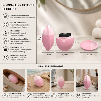 Nachfüllbarer Sonnencreme-Roller – Auslaufsicherer Lotion-Dispenser
