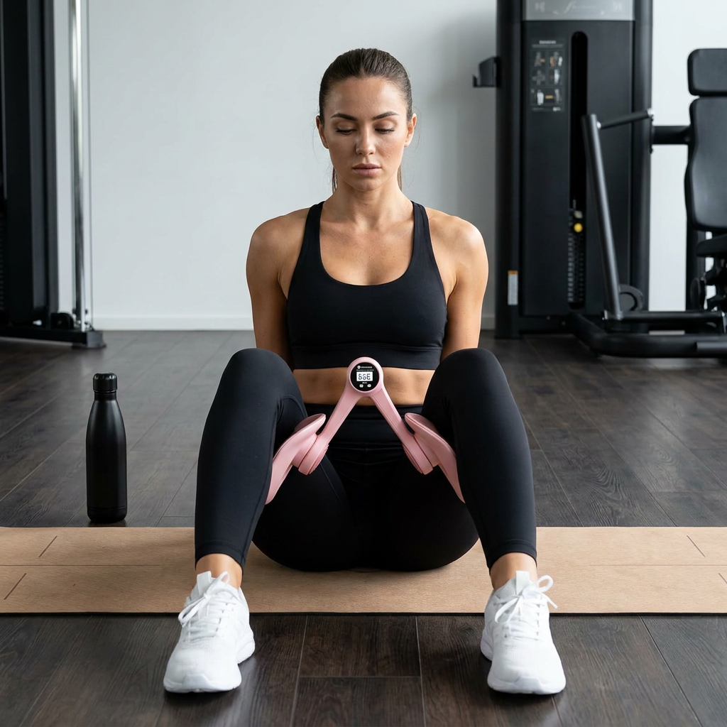 Verstellbarer Oberschenkel- und Gesäßmuskeltrainer – Zusammenklappbares Fitnessgerät mit Widerstand