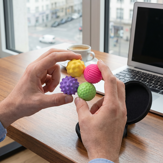 Magnetische Silikonkugeln – Sensorisches Beschäftigungsspielzeug für Stressabbau und Entspannung