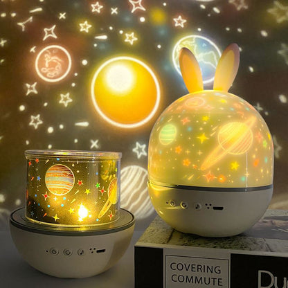 Magische Kinderzimmer-Lampe Mit Sterneneffekt