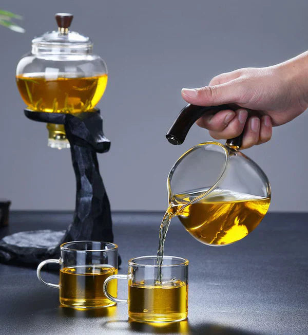 Kunstvolles Teebrenn Set mit Tiere Design – Exklusives Tea Brewer für einen Stilvollen Teetrinkgenuss