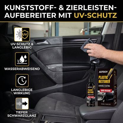 Kunststoff- & Zierleisten-Aufbereiter fürs Auto mit UV-Schutz
