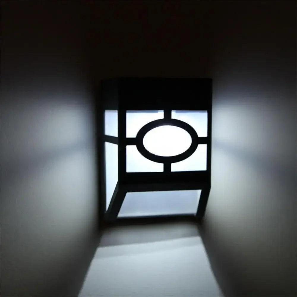 Solar Wandleuchte Mit LED – Moderne Außenbeleuchtung Für Garten Und Terrasse, Wandlampen