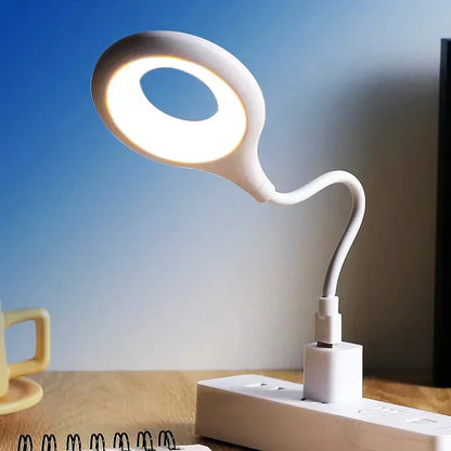 Kompaktes und Wiederaufladbares Nachtlicht – Flexibles LED-Licht für Schreibtisch und Nachttisch