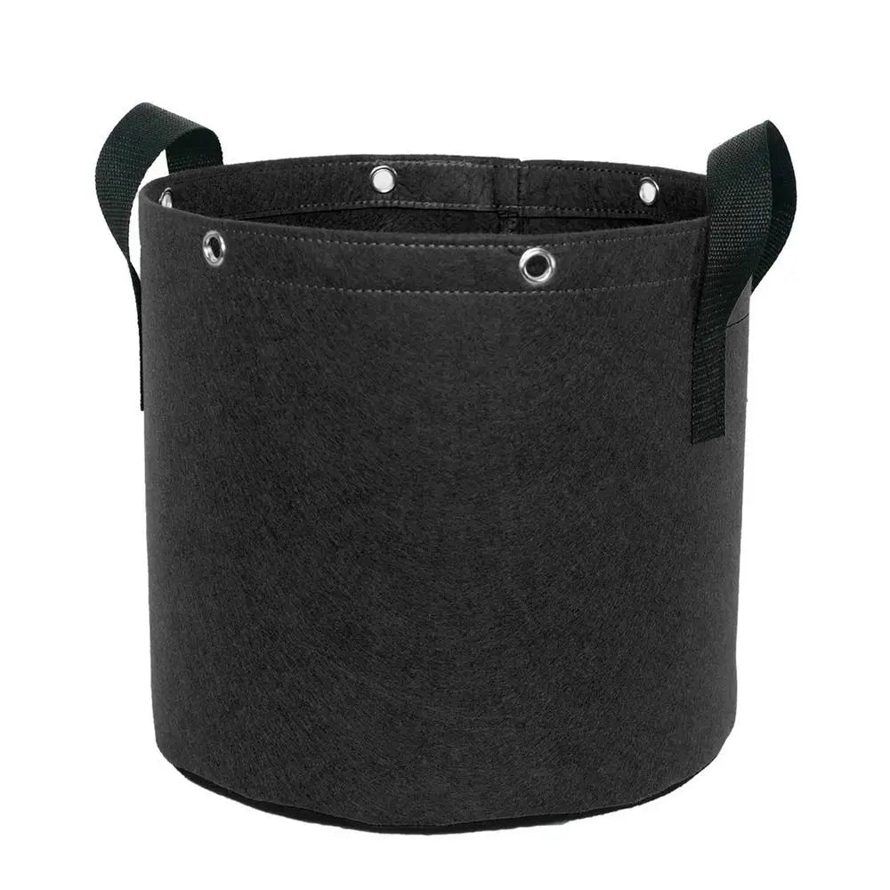 Pflanzensack Aus Filz Mit Tragegriffen – Atmungsaktiv Und Langlebig Für Gartenpflanzen Und Blumen