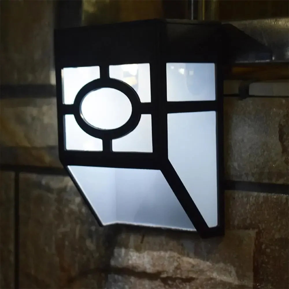 Solar Wandleuchte Mit LED – Moderne Außenbeleuchtung Für Garten Und Terrasse, Wandlampen