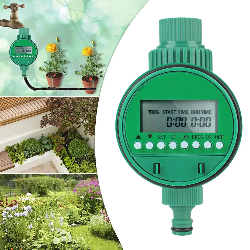 Automatischer Bewässerungssteuerung – Intelligenter Garten-Wasserzeitgeber für Zuhause