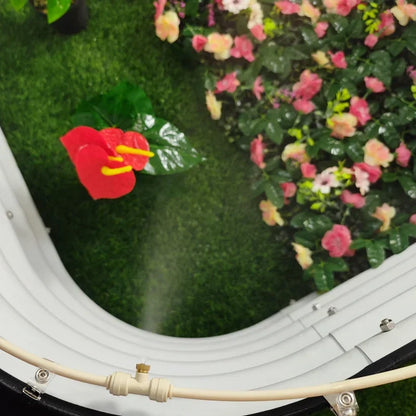 Misting System Für Terrasse Und Garten – Kühlendes Sprühset Für Sonnenschirm Und Pavillon